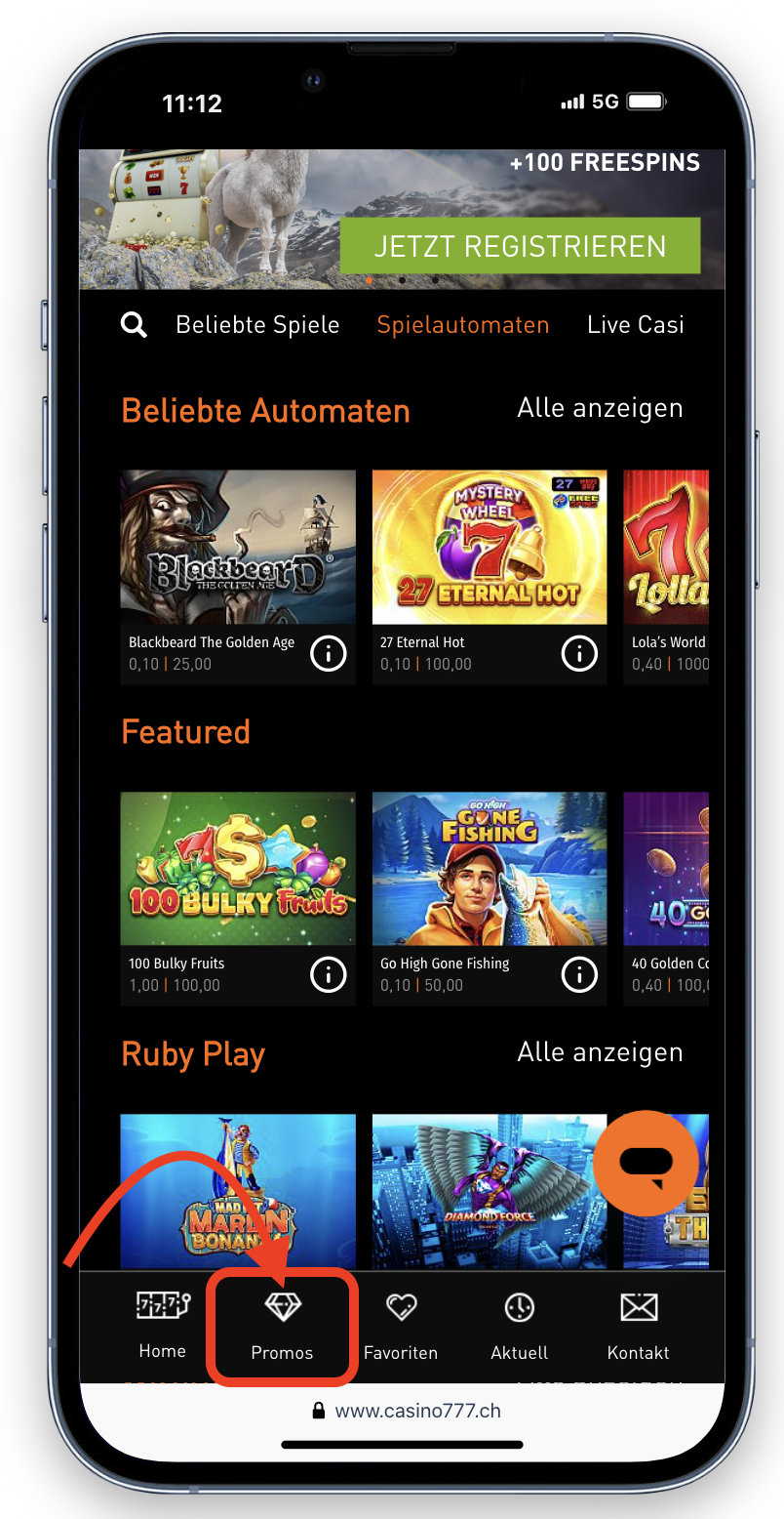 casino777 promotiecode