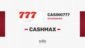 Casino777 Gutscheincode CASHMAX: 777 CHF Bonus und 100 Free Spins im Februar 2026 sichern