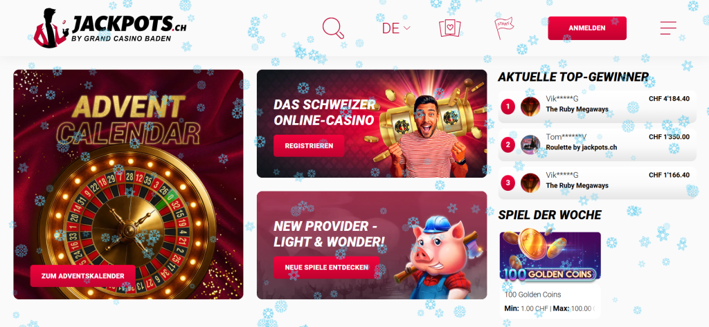 Das Schweizer Casino Jackpots hat eine ESBK-Zertifizierung