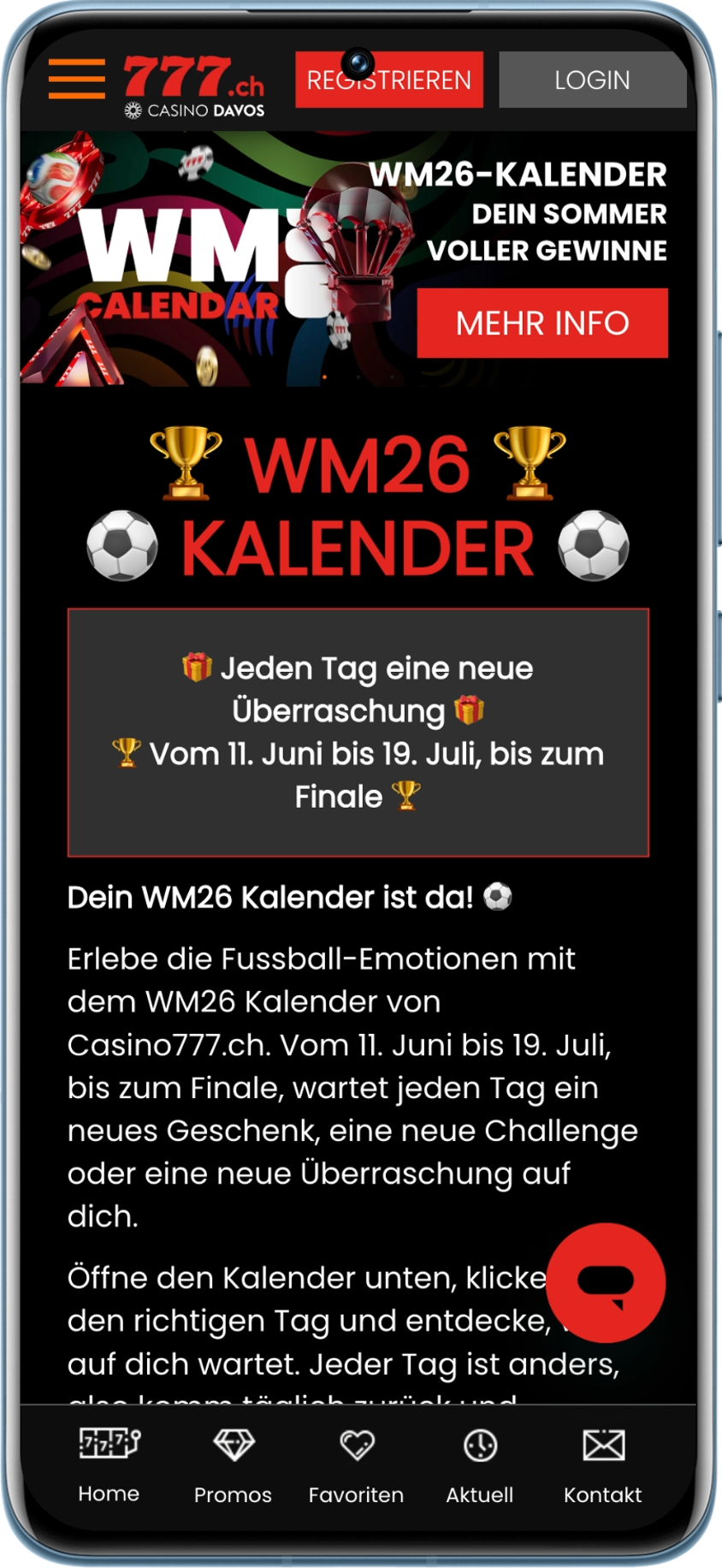 Ein Adventskalender zur WM 2026