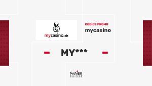 Codice bonus Mycasino 2026: promo del 100% fino a CHF 300
