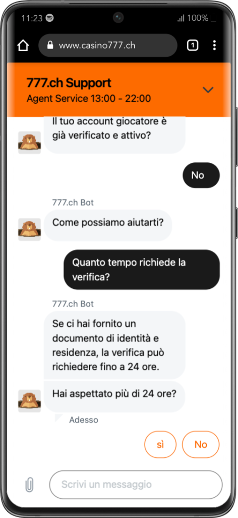 Casino777 support