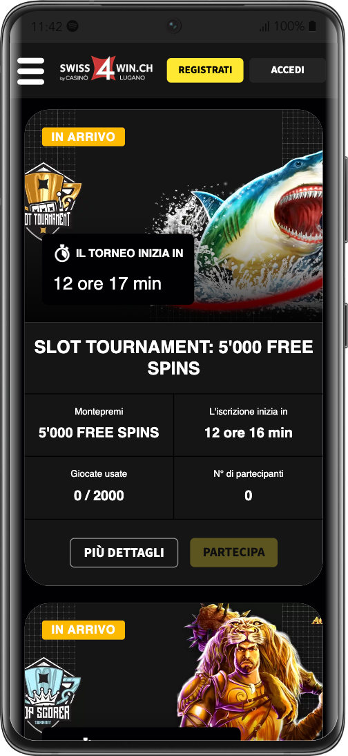 Prochains tournois Swiss4win