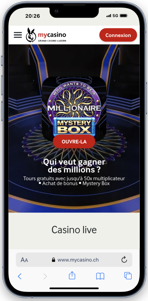 Live casino mycasino