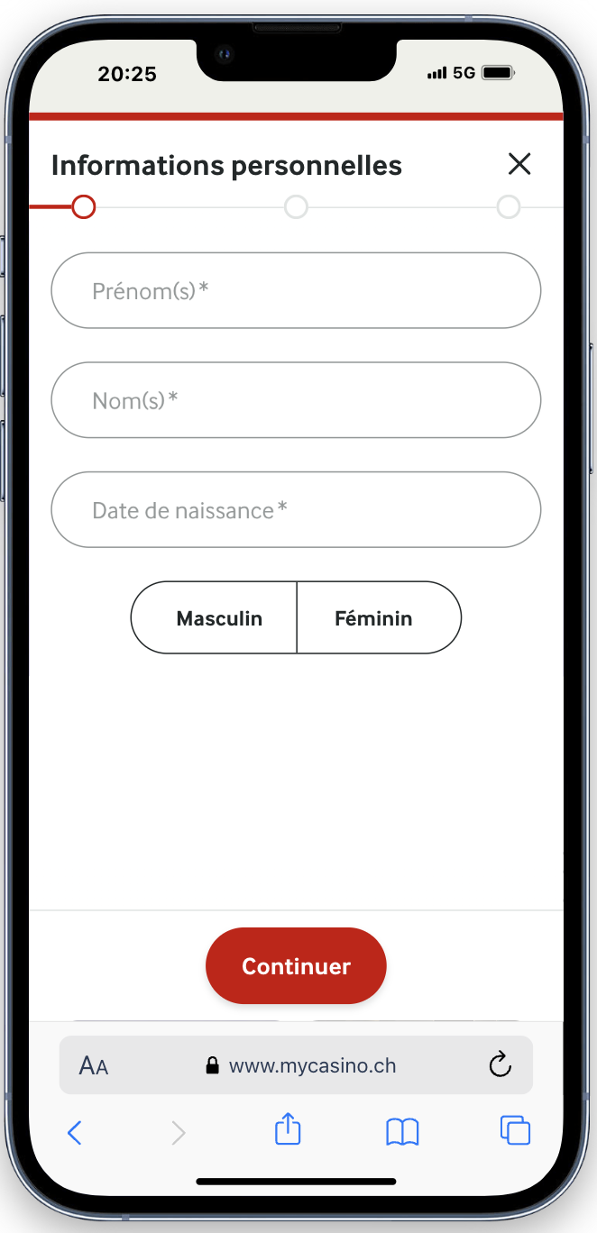 mycasino inscription