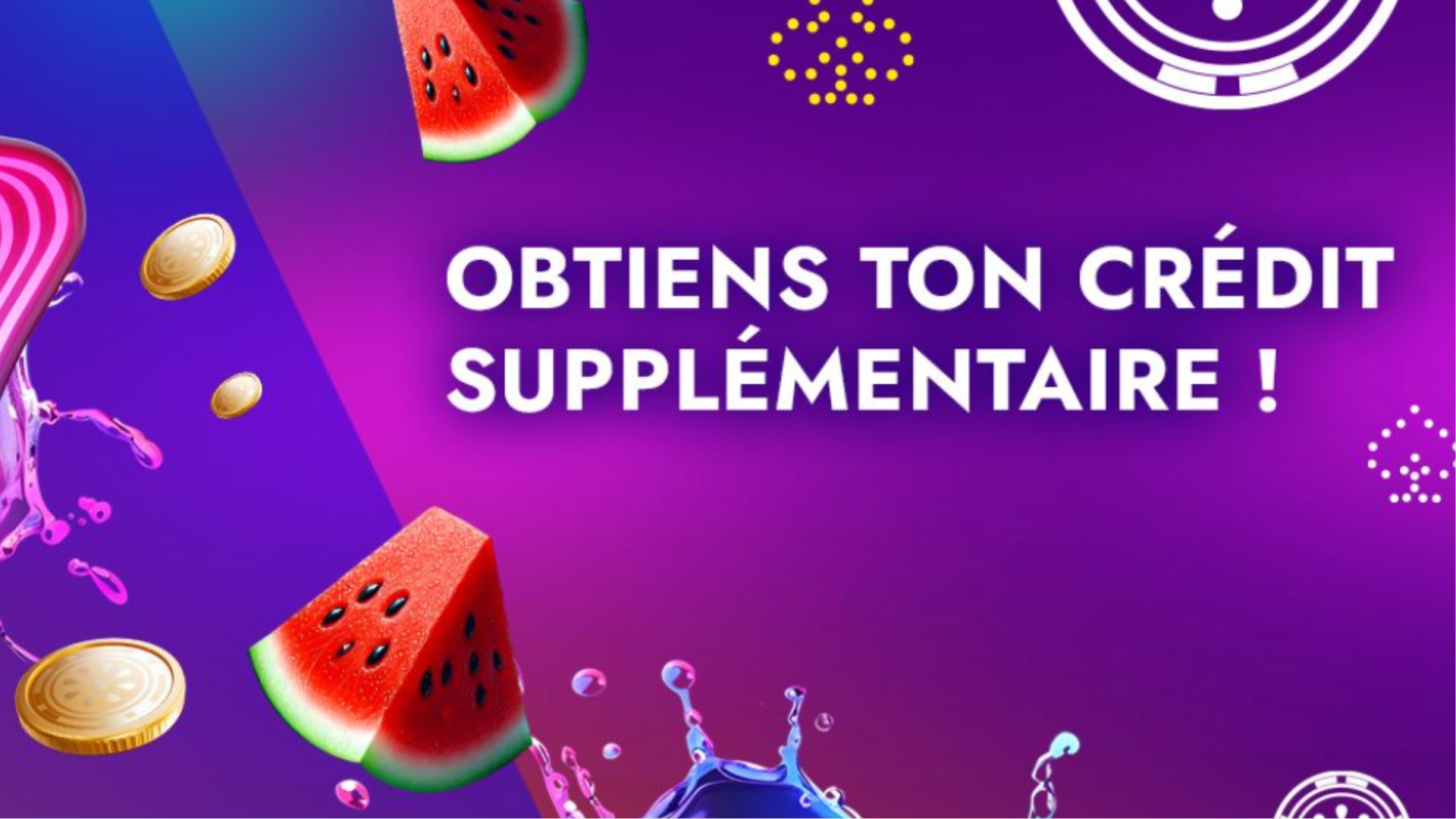 Bonus de 7 CHF &agrave; gagner avec le code promotionnel 7Melons